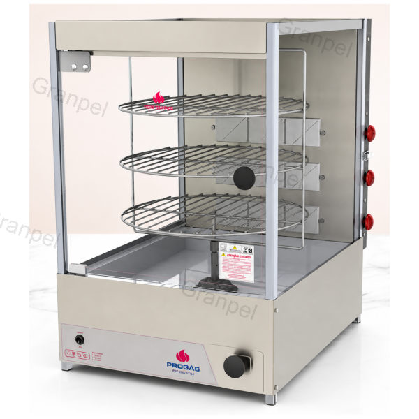 FORNO MULTIUSO GIRATÓRIO A GÁS 20KG - PROGÁS