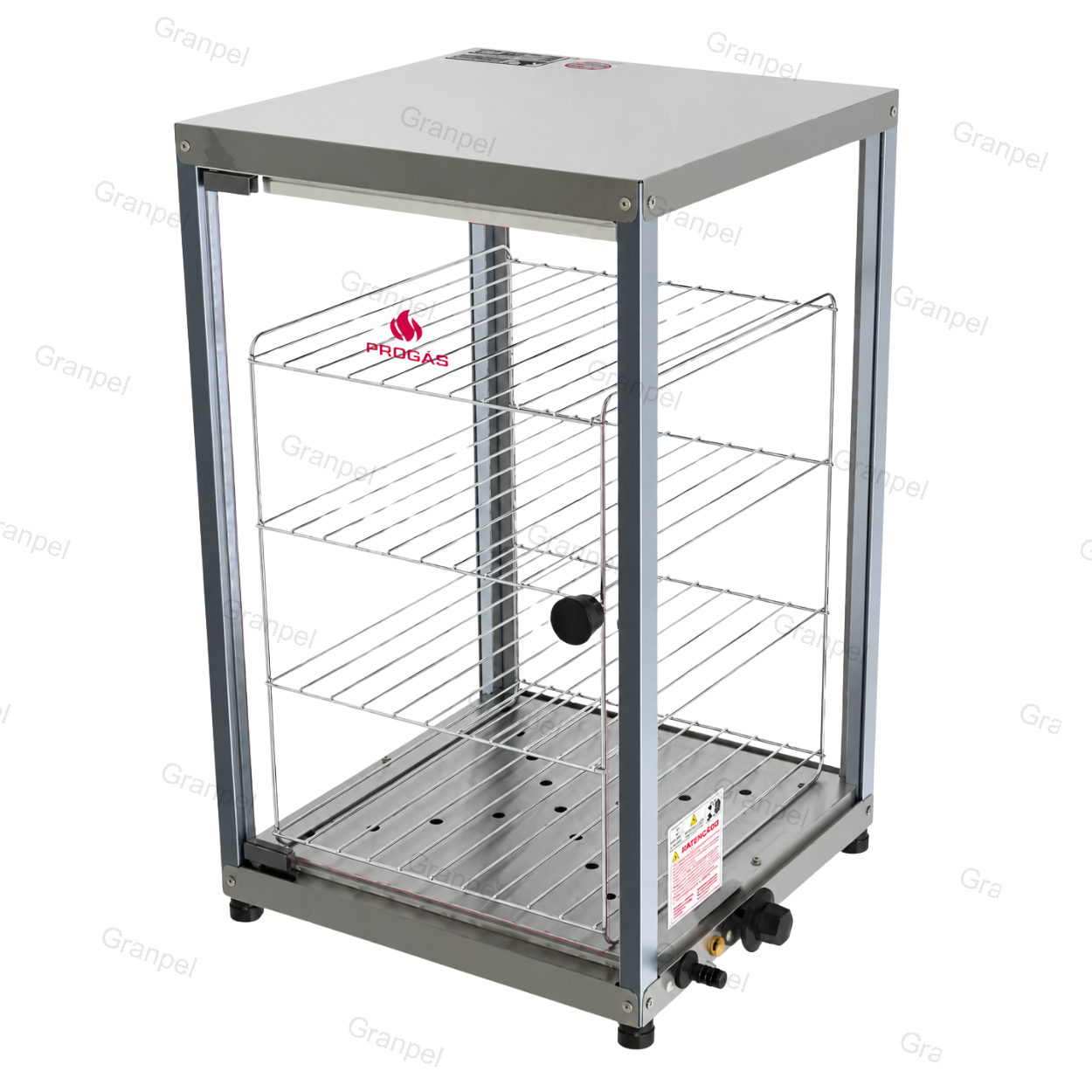 ESTUFA VERTICAL INOX - PROGÁS