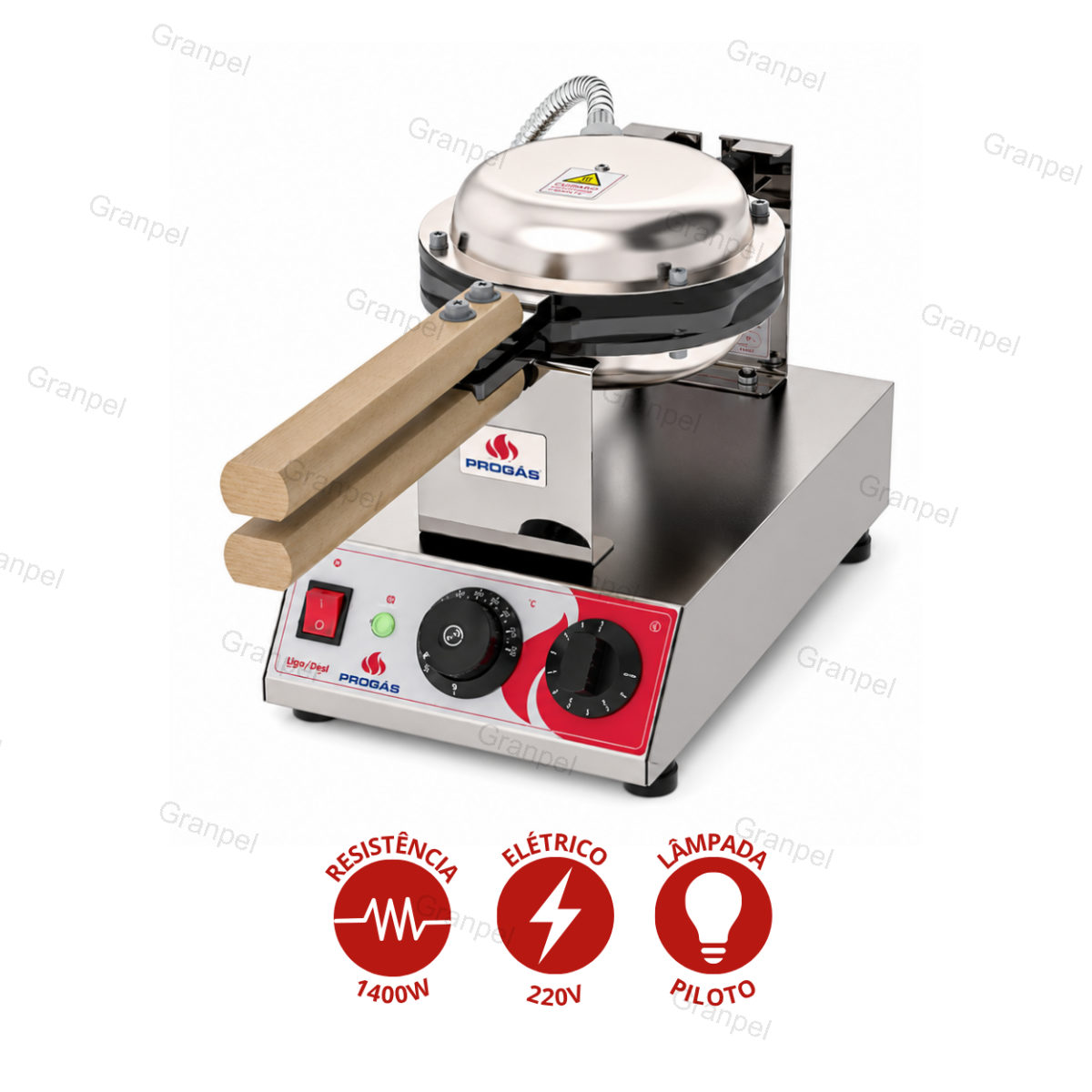 MÁQUINA BUBBLE WAFFLE - BRAESI 3
