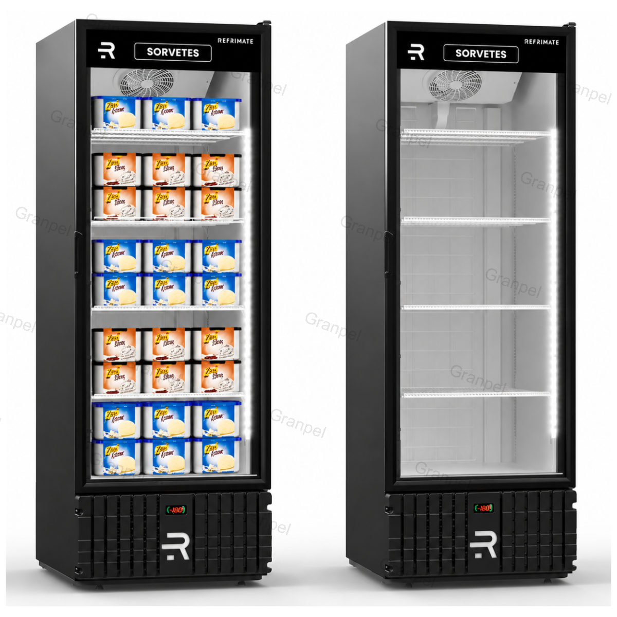 CÂMARA VERTICAL SORVETE 570LT - REFRIMATE 3