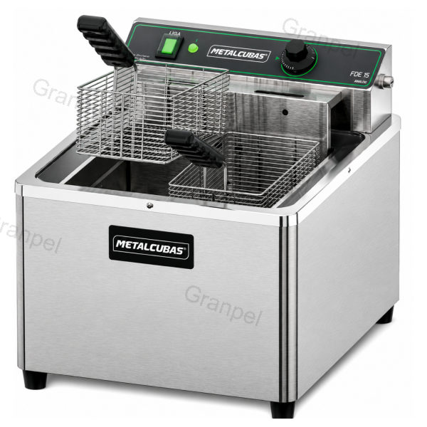 FRITADOR ÓLEO ELÉTRICO -  METALCUBAS