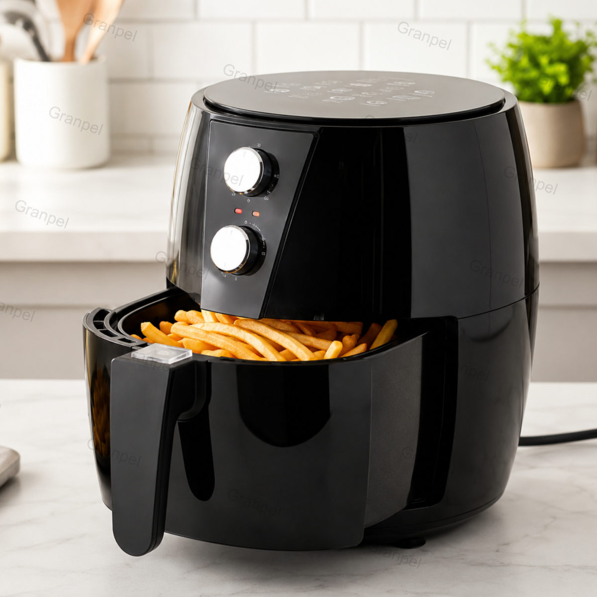 AIR FRYER PRETA 4,8L 127V  3