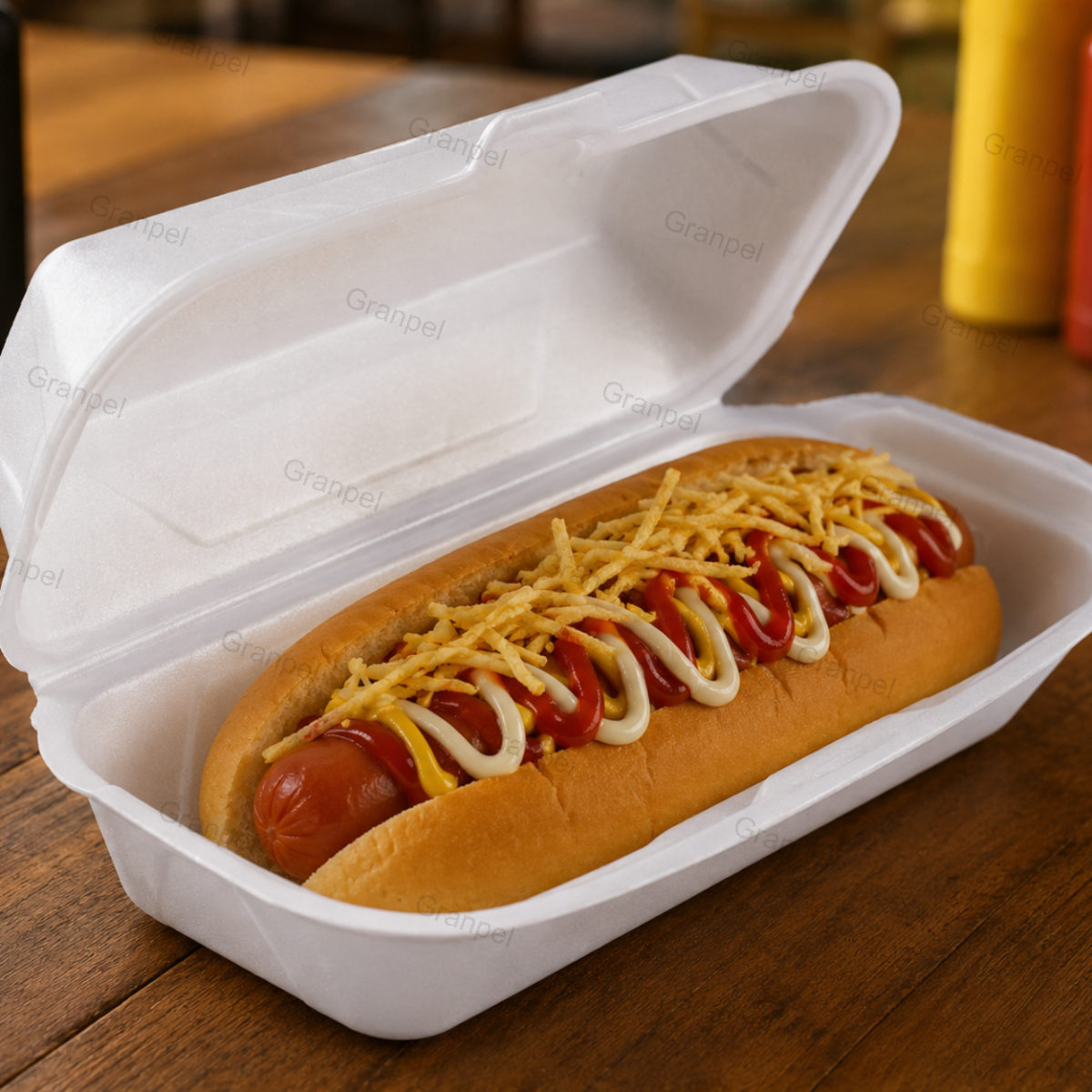 HAMB H 4 HOT DOG FIBRAFORM C/100 2