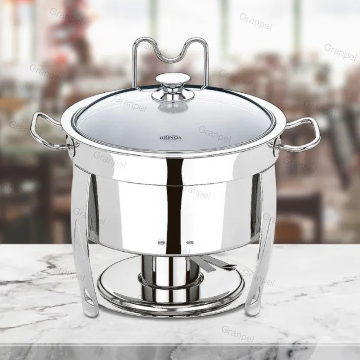 RECHAUD REDONDO 8L - BRINOX 2
