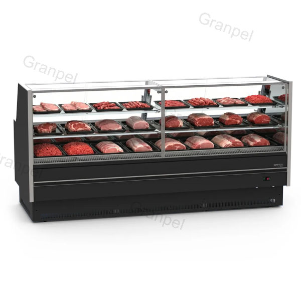 CÂMARA EXPOSITORA AÇOUGUE PREMIUM PRATELEIRA 2.5MT 220V