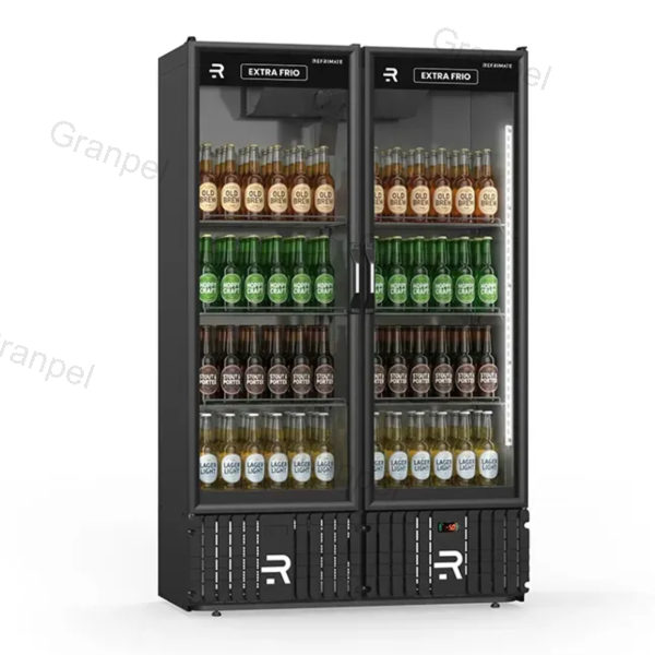 CÂMARA FRIA EXPOSITORA EXTRA FRIO 2P PR/PR 220V