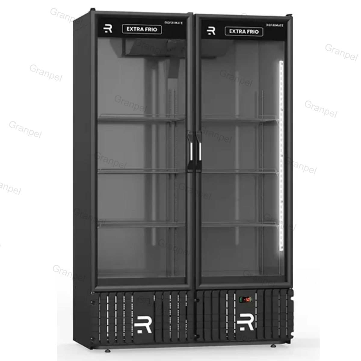 CÂMARA FRIA EXPOSITORA EXTRA FRIO 2P PR/PR 220V 2