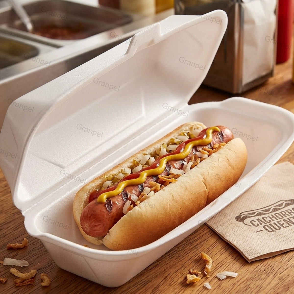 HAMBURGUEIRA H 4 HOT DOG FIBRAFORM C/400 2