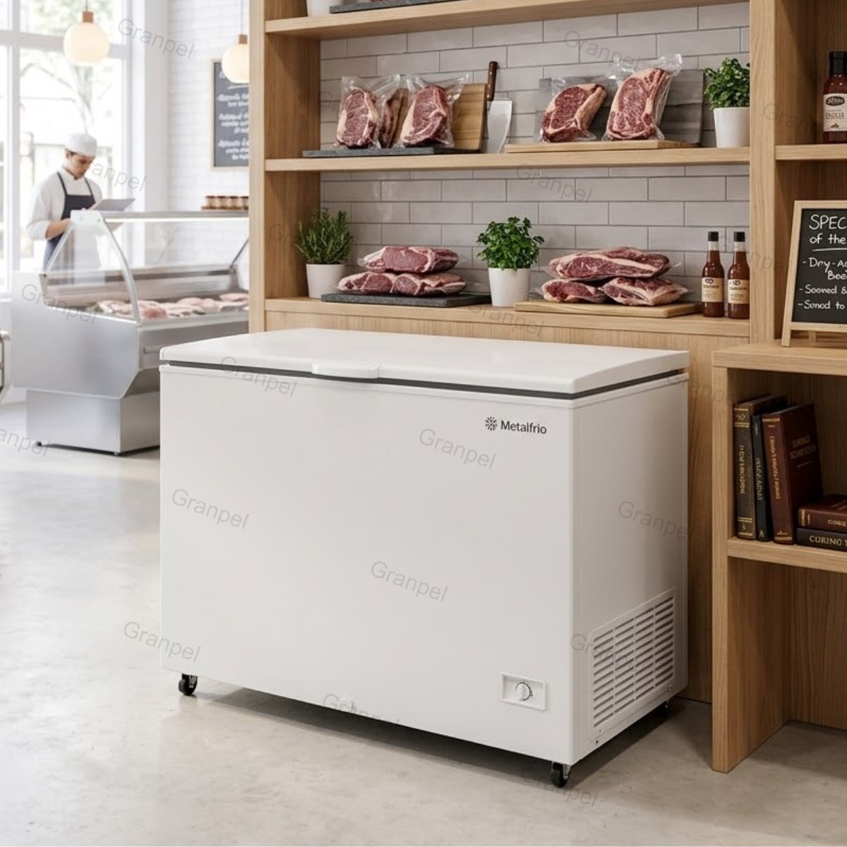 CONGELADOR HORIZONTAL DA302 220V/60HZ METALFRIO 2