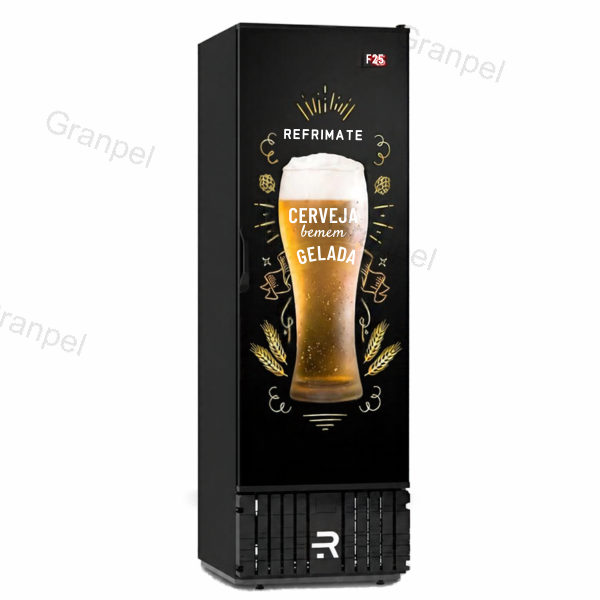 CERVEJEIRA PORTA SÓLIDA 570LT C/ ADESIVO 220V REFRIMATE