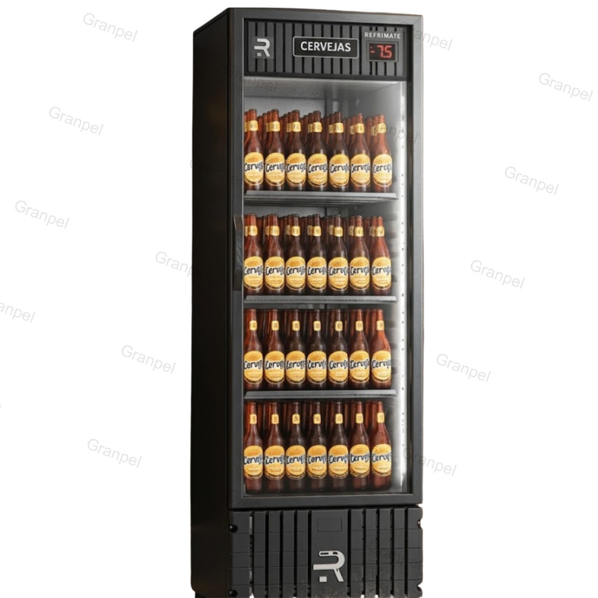CERVEJEIRA 570LT PORTA VIDRO PDVS REFRIMATE PR/PR 220V