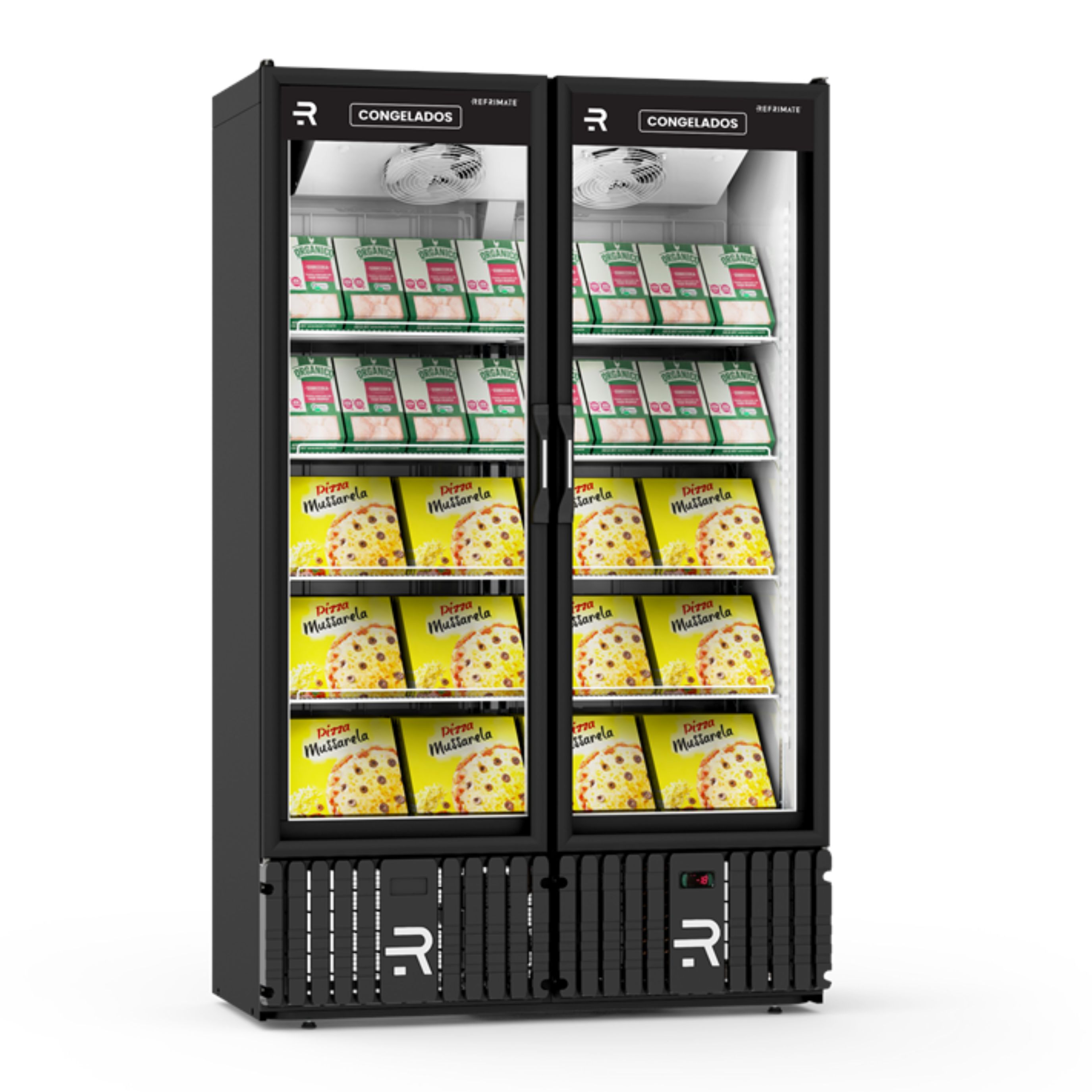 CÂMARA CONGELADOS 2P PR/BR 1300LT VCCO 1300 - REFRIMATE