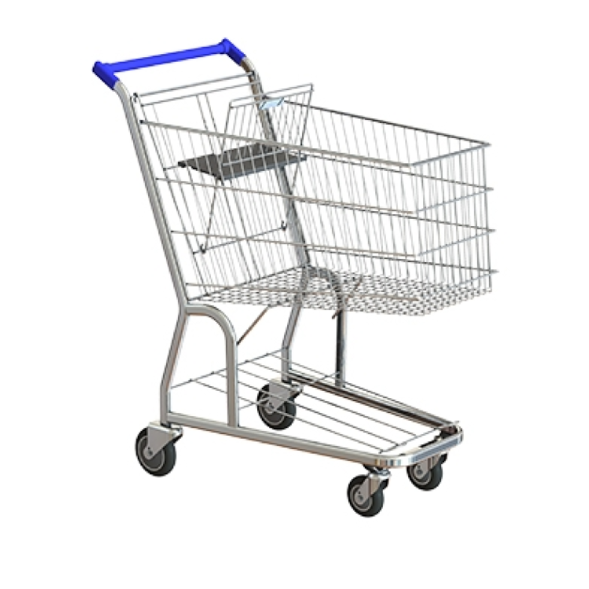 CARRINHO DE COMPRAS PREMIUM 130LTS PORTA BEBE